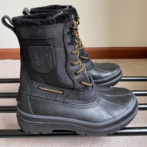 SPERRY Men Ice Bay Tall Duck Boot NEW NWOB - Picture 5 of 9